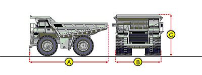 Rocktruck Dimensions Diagram