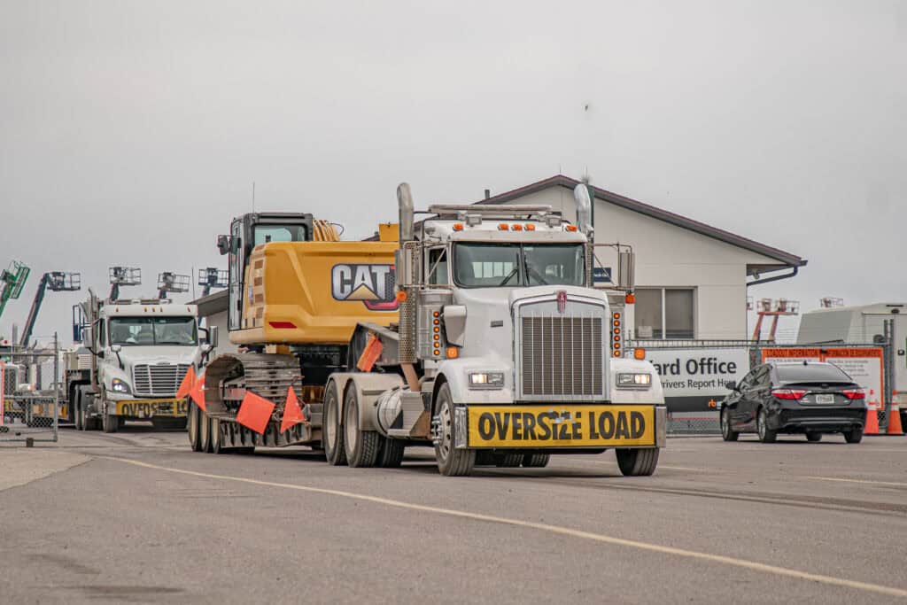 Kenworth Cat Excavator